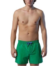 NORTH SAILS VOLLEY Costum de boxer cu logo lateral albina verde - Costume de baie - 2