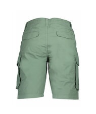 NORTH SAILS AMERICA Pantaloni scurți cargo din bumbac verde militar - Pantaloni - 2