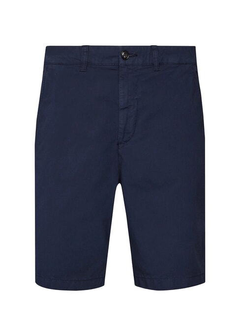 FREEDOM Pantaloni scurți chino din bumbac albastru marin - Pantaloni