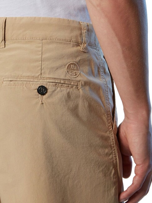 FREEDOM Pantaloni scurți chino din bumbac Miere - Pantaloni