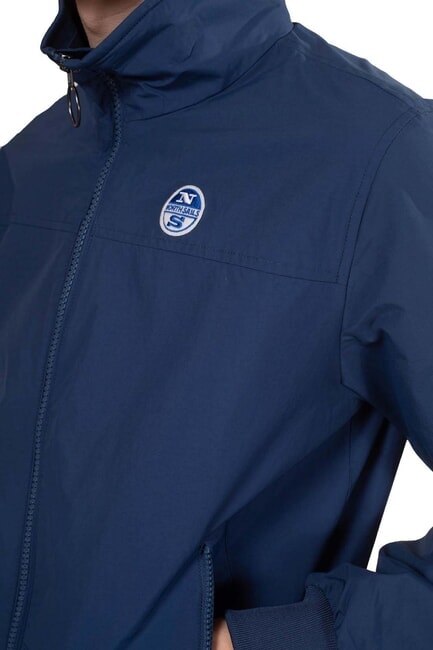 SAILOR Jachetă ușoară cu fermoar denim &icirc;nchis la culoare - Geci de bărbați