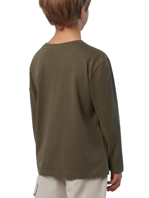 GRAPHIC KIDS Cămașă cu m&acirc;necă lungă din bumbac frunze de ceai - Tricou copil