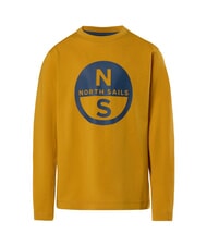 NORTH SAILS GRAPHIC KIDS Cămașă cu mânecă lungă din bumbac condiment auriu - Tricou copil - 3
