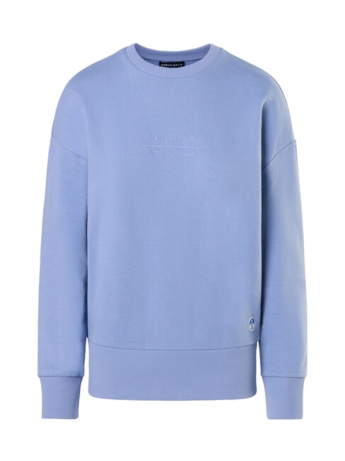 BASIC Hanorac cu guler rotund din bumbac culmea - Hanorace pentru femei