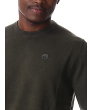 NORTH SAILS N|S Pulover cu guler rotund verde de pădure - Pulovere pentru bărbați - 2