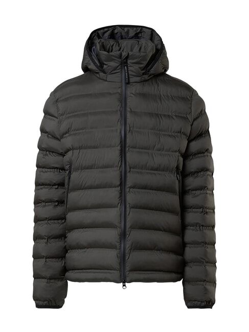 LASER PUFFER Jachetă de puf de lungime medie verde de pădure - Jachete pentru bărbați