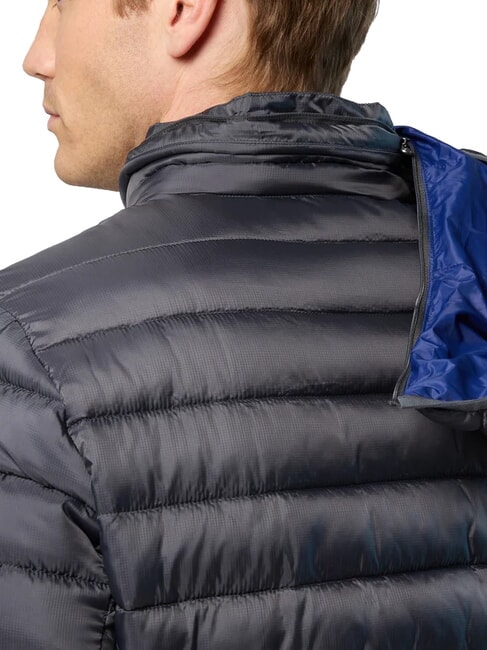 SKYE HOODIE Jachetă de puf cu glugă asfalt - Jachete pentru bărbați