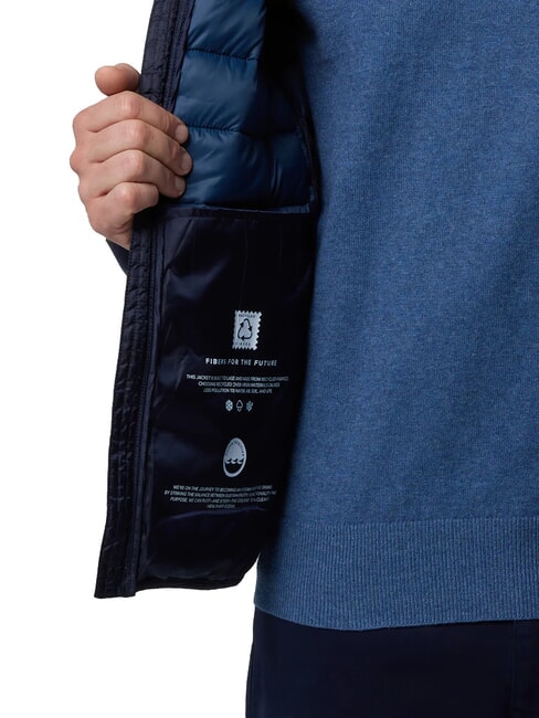 SKYE HOODIE Jachetă de puf cu glugă albastru marin - Jachete pentru bărbați