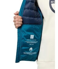 NORTH SAILS SKYE HOODIE Jachetă de puf cu glugă apa verde - Jachete pentru bărbați - 4