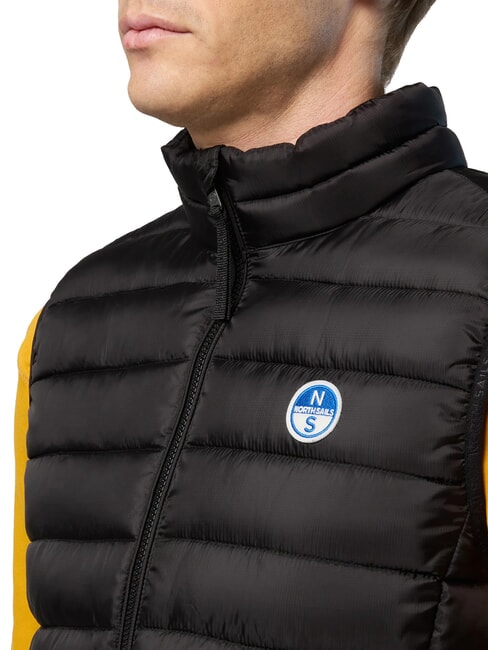 SKYE Jachetă fără mâneci negru - Jachete fără mâneci pentru bărbați