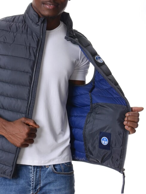 SKYE Jachetă fără mâneci asfalt - Jachete fără mâneci pentru bărbați