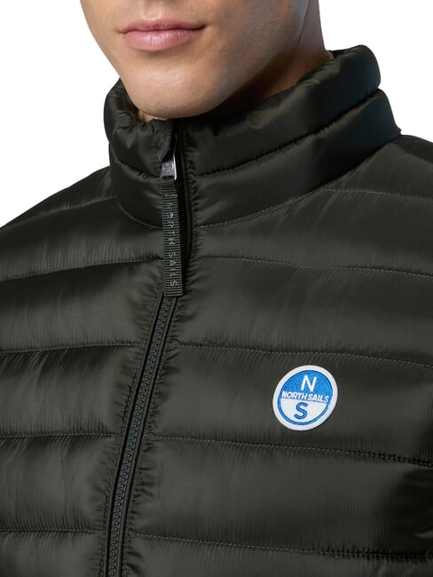 SKYE Jachetă fără mâneci verde de pădure - Jachete fără mâneci pentru bărbați