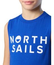 NORTH SAILS PRINTED KIDS Pulover din bumbac cu mâneci la gât surf blue - Tricou copil - 3