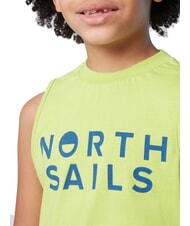 NORTH SAILS PRINTED KIDS Pulover din bumbac cu mâneci la gât var acid - Tricou copil - 3