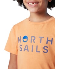 NORTH SAILS STRIPED KIDS Tricou cu m&acirc;necă scurtă mandarină - Tricou copil - 3