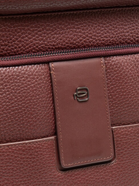 ILI Rucsac din piele pentru laptop de 15,6" burgundy 2 - Rucsacuri pentru laptop