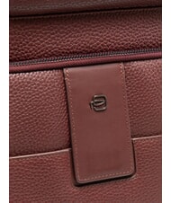 PIQUADRO ILI Rucsac din piele pentru laptop de 15,6" burgundy 2 - Rucsacuri pentru laptop - 3