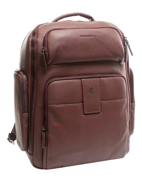 ILI Rucsac din piele pentru laptop de 15,6" burgundy 2 - Rucsacuri pentru laptop