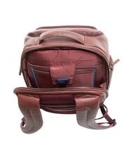 PIQUADRO ILI Rucsac din piele pentru laptop de 15,6" burgundy 2 - Rucsacuri pentru laptop - 5