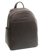 PIQUADRO BLACK SQUARE  Rucsac pentru laptop de 13,3", din piele MORO - Rucsacuri pentru laptop - 4