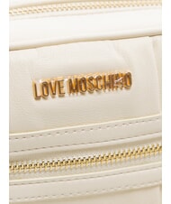 LOVE MOSCHINO CAMERA BAG Mini Geanta de umar fildeş - Genți femei - 3