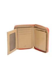 LOVE MOSCHINO LOGO ITALICS Portofel cu fermoar RED - Portofele femei - 2