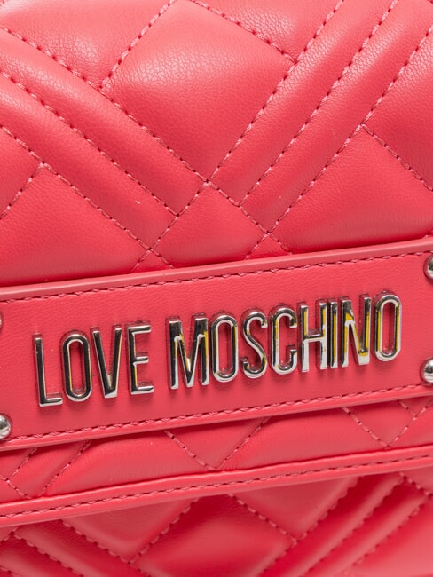 QUILTED S Mini Geanta de umar fucsie - Genți femei