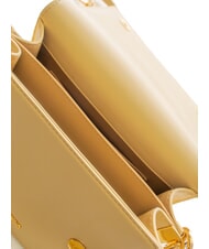 LOVE MOSCHINO CURSIVE LOGO Geanta de umar cu bareta de umar bej - Genți femei - 5