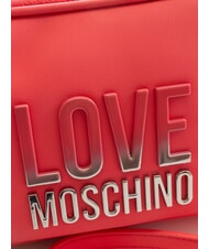 LOVE MOSCHINO BIG LETTERING Mini Geanta de umar fucsie - Genți femei - 3
