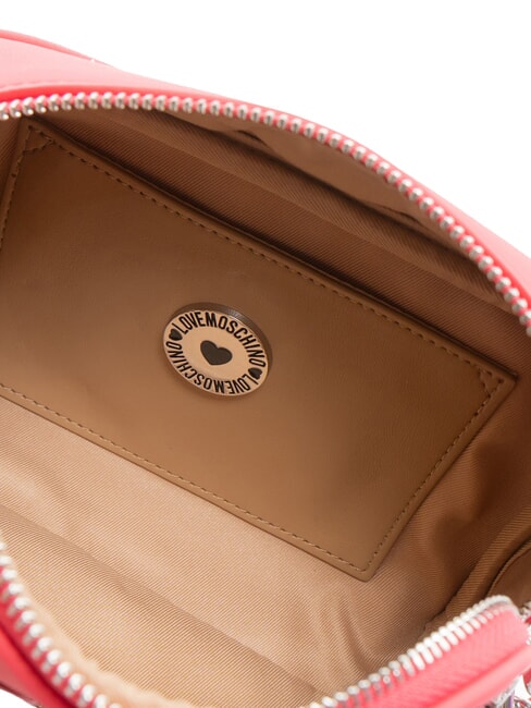 BIG LETTERING Mini Geanta de umar fucsie - Genți femei