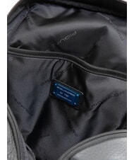 PIQUADRO VIBE Geantă din piele cu un singur umăr negru - Genți de umăr bărbați - 5