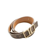 ALVIERO MARTINI PRIMA CLASSE MONOGRAM Curea cu cataramă cu logo întuneric - Curele - 3