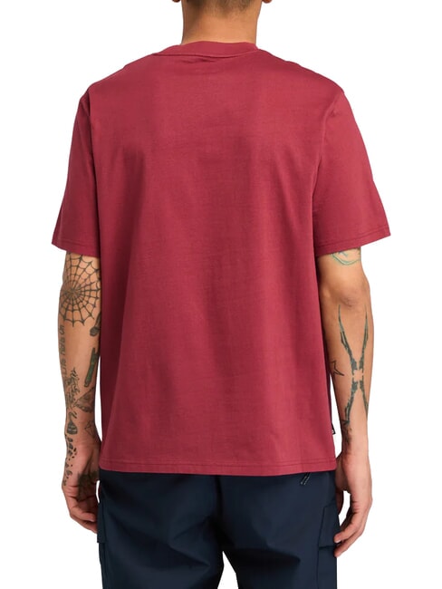 EMBROIDERY TONAL Tricou din bumbac cordovan - tricou