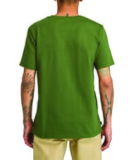 TIMBERLAND ESTABILISHED 1973 Tricou din bumbac negru/verde de pădure - tricou - 2