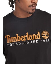 TIMBERLAND ESTABILISHED 1973 Tricou din bumbac BLACK - tricou - 3