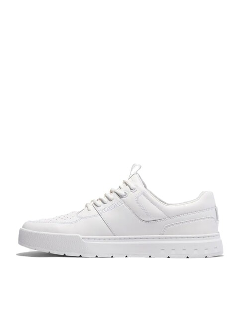 MAPLE GROVE Adidași din piele bob plin alb - Pantofi bărbați