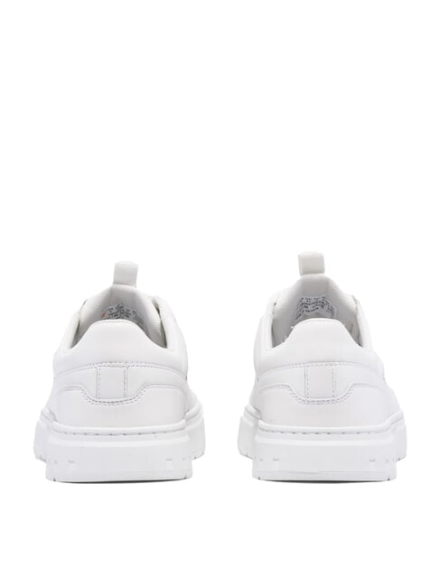 MAPLE GROVE Adidași din piele bob plin alb - Pantofi bărbați