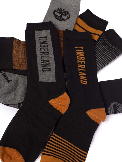 MIXUP  6 perechi de șosete BLACK - Șosete pentru bărbați