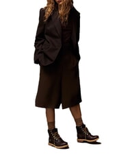 TIMBERLAND PREMIUM 6 INCH  Ghete din piele căptușită până la gleznă maro închis la culoare, fibră integrală, cu negru - Pantofi femei - 7