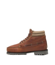 TIMBERLAND AUTHENTIC MID Ghete din piele pentru gleznă portocaliu mediu, fire integrale - Pantofi bărbați - 3