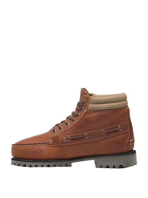 AUTHENTIC MID Ghete din piele pentru gleznă portocaliu mediu, fire integrale - Pantofi bărbați