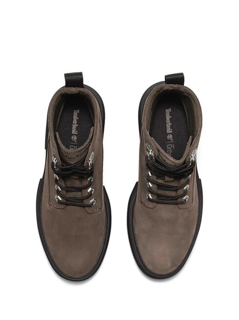 EVERLEIGH MID  Ghete înalte din piele nubuc maro mediu - Pantofi femei