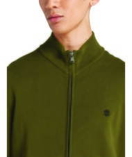 TIMBERLAND WILLIAMS RIVER Pulover cu fermoar darkoliv - Pulovere pentru bărbați - 3