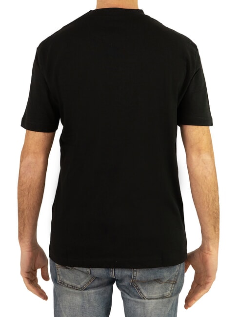 SANGARIS Tricou din bumbac cu logo amestec negru/gri - tricou