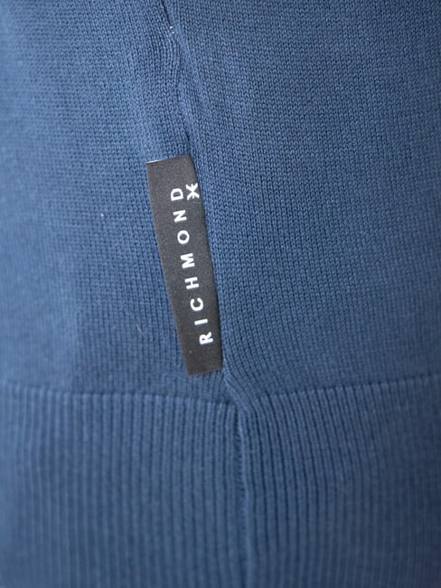 CUSMA Pulover cu guler rotic rochie albastră - Pulovere pentru bărbați