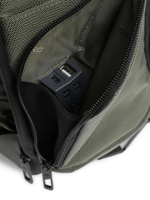 CAMPIONARIO - FX Rucsac de călătorie pentru laptop de 15,6" VERDE - Rucsacuri pentru laptop