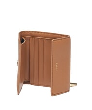 FURLA GOCCIA Portofel mediu din piele bifold coniac - Portofele femei - 2