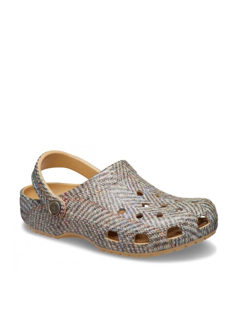 CLASSIC TWEED CLOG Sabot de papuci grâu - Pantofi unisex