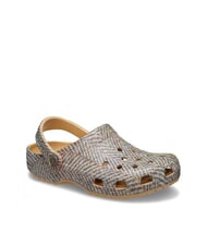 CROCS CLASSIC TWEED CLOG Sabot de papuci grâu - Pantofi unisex - 2