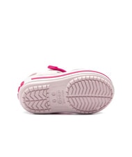 CROCS CROCBAND™ KIDS Sandale roz abia roz/roz bombon - Pantofi pentru bebeluși - 7